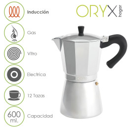 Cafetera Inducción Aluminio...