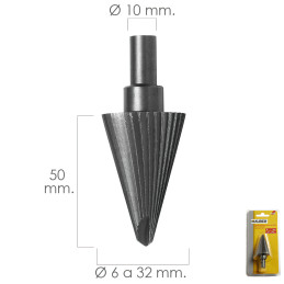 Fresa Conica Hss Ø 6-32 mm....