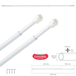 Barra Visillo Extensible...