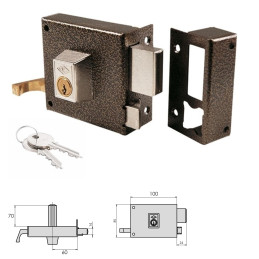Cerradura CVL 7125AR / 100...