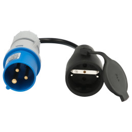 Adaptador de clavija CEE a...