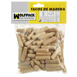 Espigas Madera 8x40 mm....