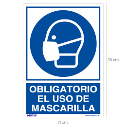 Cartel Obligatorio el Uso...