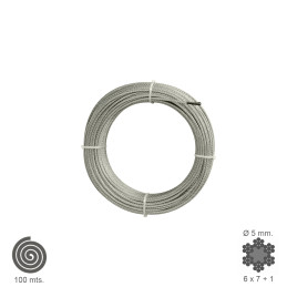 Cable Galvanizado   5 mm....