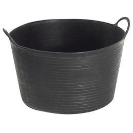 Capazo Plastico Negro...
