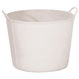 Capazo Plastico Blanco...