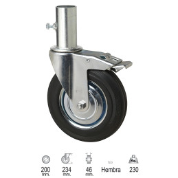 Rueda Industrial Andamio...