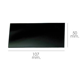Cristal Oscuro 55x110 mm....