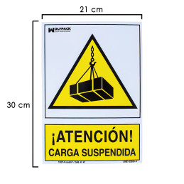 Cartel Peligro Carga...