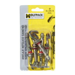 Anclaje Metálico Gancho 8x...