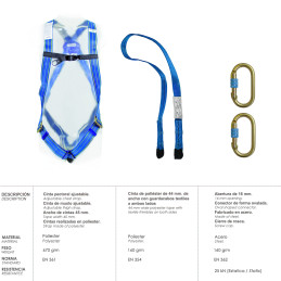 Arnes Anticaidas Kit...