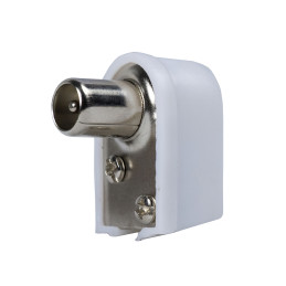 Conector Tv Macho Acodado...
