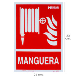 Cartel / Señal Fluorescente...