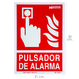 Cartel / Señal Fluorescente...