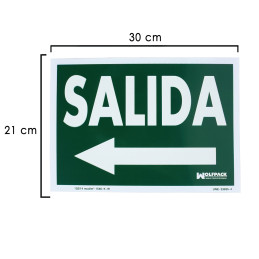Cartel / Señal Fluorescente...