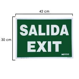 Cartel / Señal Fluorescente...