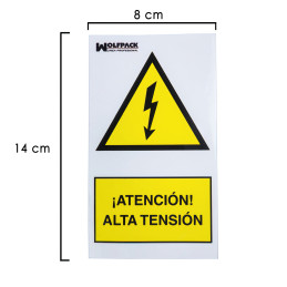 Cartel Adhesivo Alta...