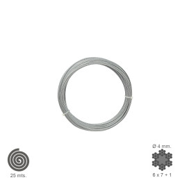 Cable Galvanizado    4 mm....