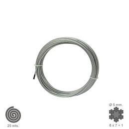 Cable Galvanizado    5 mm....