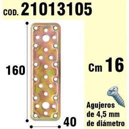 Soporte Parra Madera Placa...