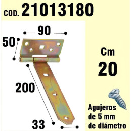 Soporte Para Madera Bisagra...