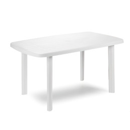 Mesa Resina Blanca 140x  90...