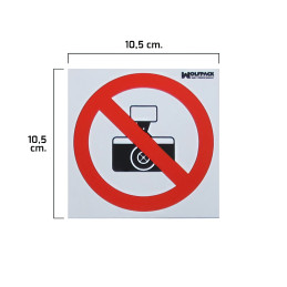 Cartel Prohibido Hacer...