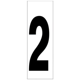 Numero Adhesivo 46x140 mm....